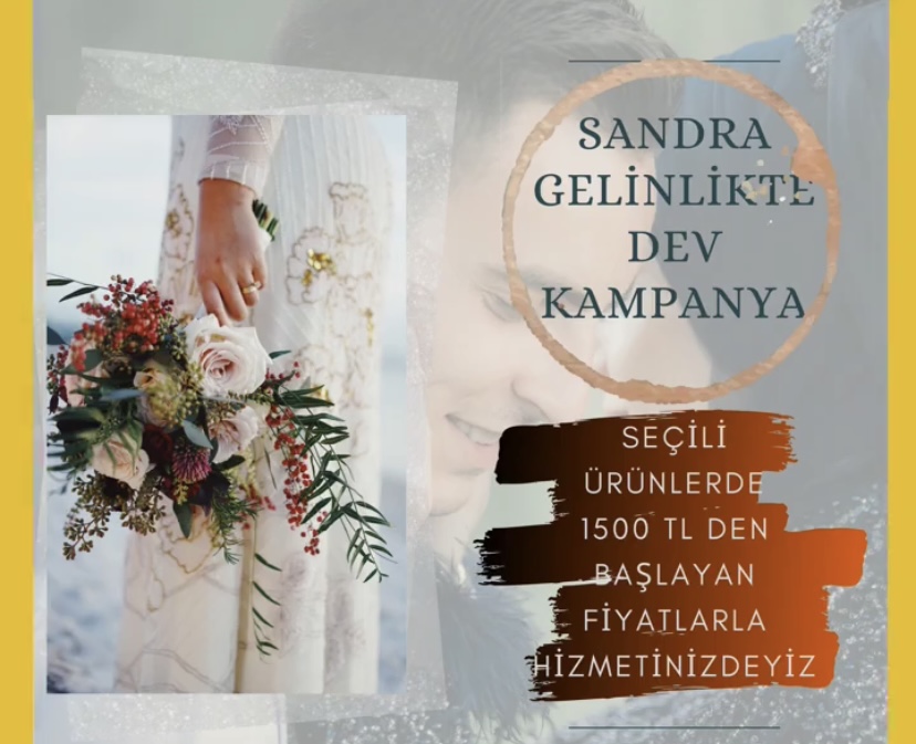 Ağrı Sanda vip gelinlik